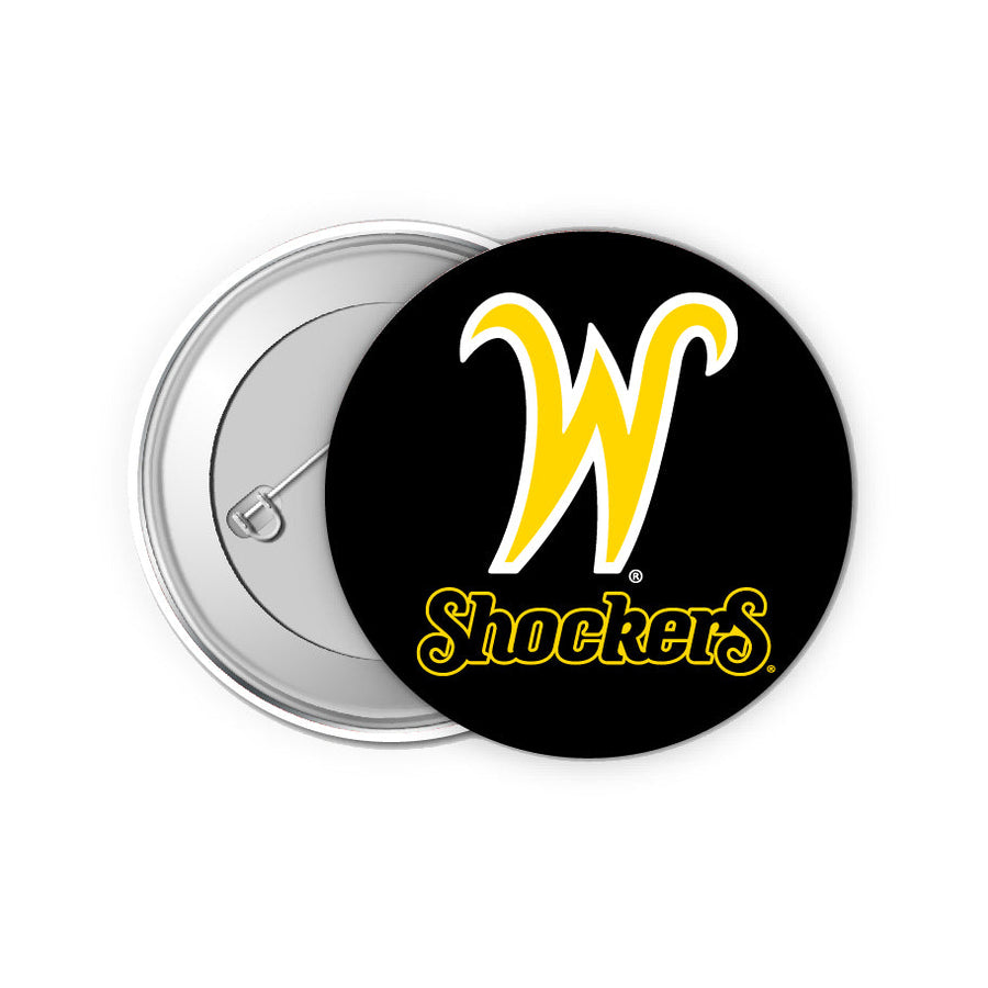 Wichita State Shockers 2-Inch Button Pins (4-Pack)  Show Your School Spirit Image 1