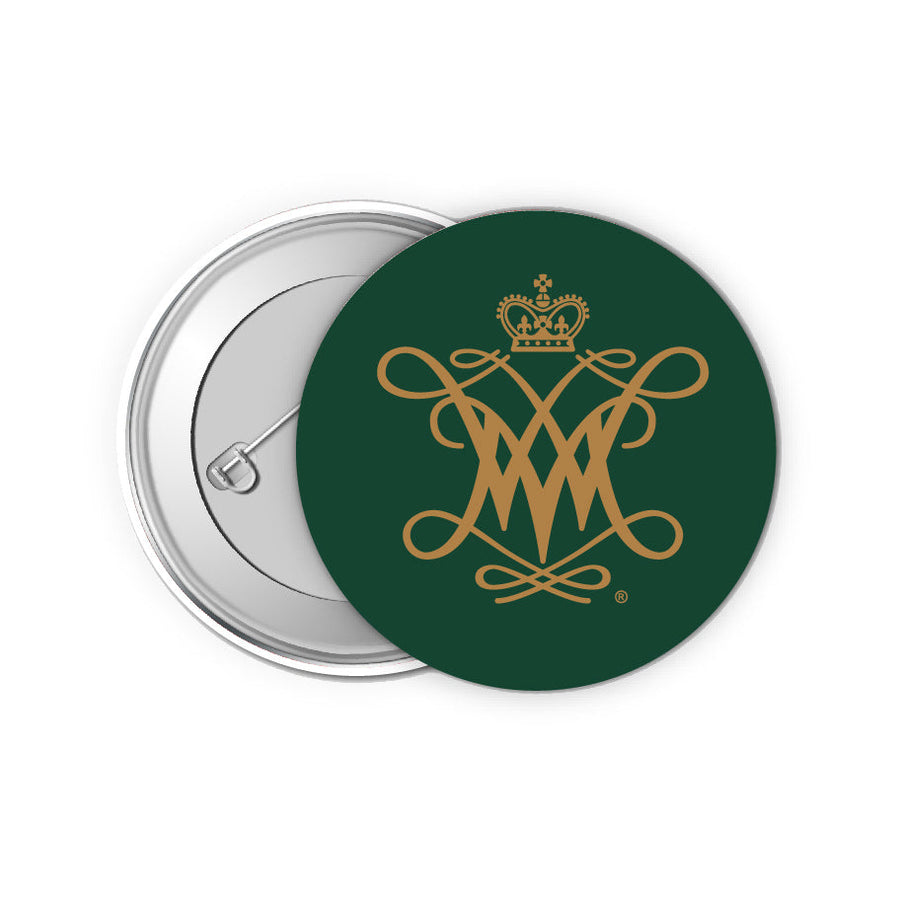 William and Mary 2-Inch Button Pins (4-Pack)  Show Your School Spirit Image 1