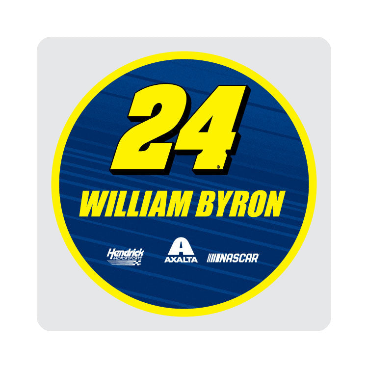 William Byron 24 Acrylic Coaster 2-Pack  For 2020 Image 1