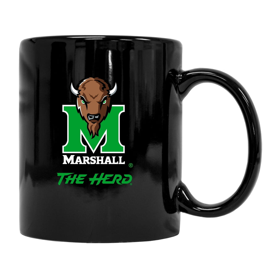 Marshall Thundering Herd Black Ceramic Coffee NCAA Fan Mug (Black) Image 1