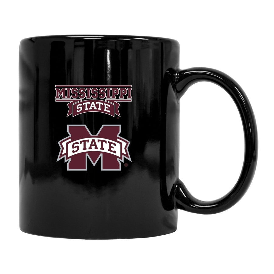 Mississippi State Bulldogs Black Ceramic NCAA Fan Mug 2-Pack (Black) Image 1
