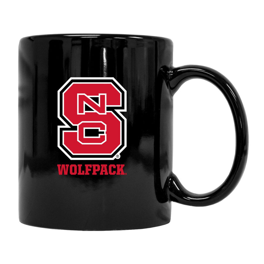 NC State Wolfpack Black Ceramic Coffee NCAA Fan Mug 2-Pack (Black) Image 1