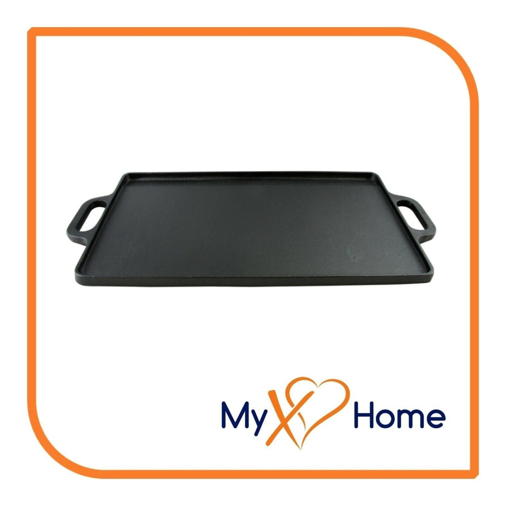 17" x 9" Reversible Cast Iron Griddle by MyXOHome Image 2