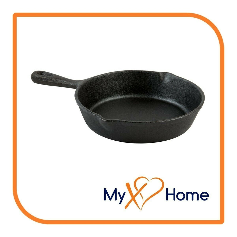 8" Pre-Seasoned Cast Iron Skillet by MyXOHome Image 1