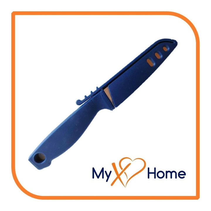 8" Navy Blue Silicone Knife by MyXOHome (124 or 6 Knives) Image 6