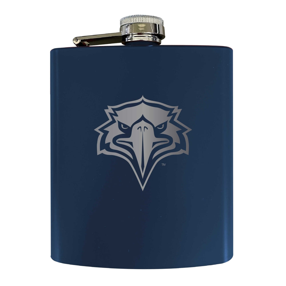 Morehead State University Stainless Steel Etched Flask 7 oz - Officially LicensedChoose Your ColorMatte Finish Image 2