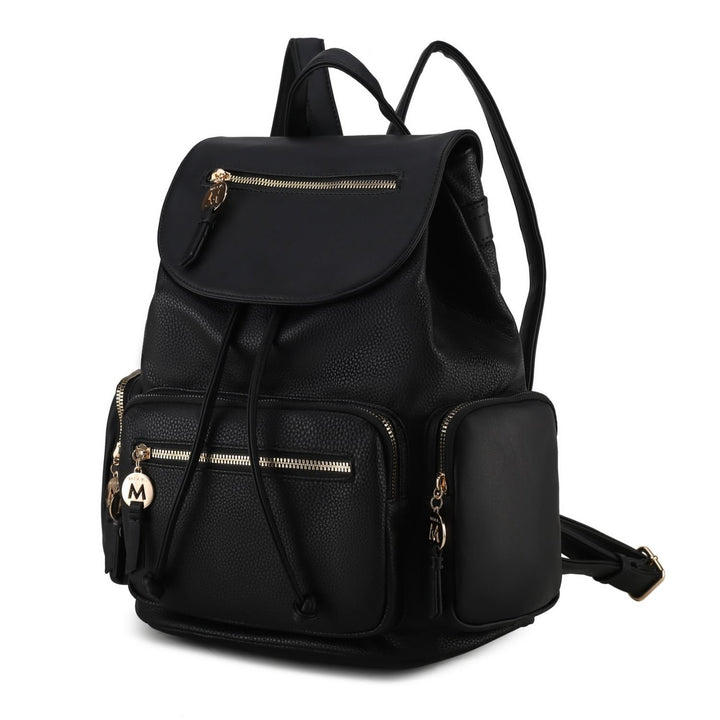 Ivanna Vegan Leather Womens Oversize Backpack by Mia K Image 1