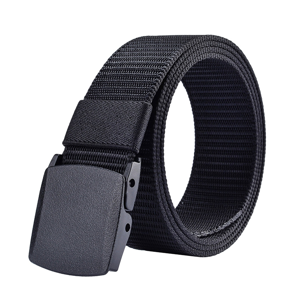 Belt Adjustable Exquisite Buckle Men Lightweight All Match Waist Belt for Daily Wear Image 2