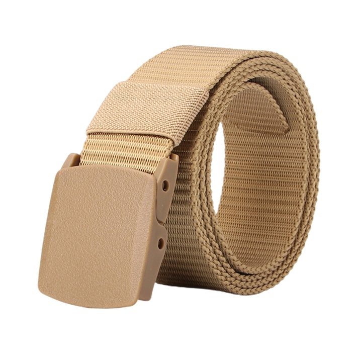 Belt Adjustable Exquisite Buckle Men Lightweight All Match Waist Belt for Daily Wear Image 8