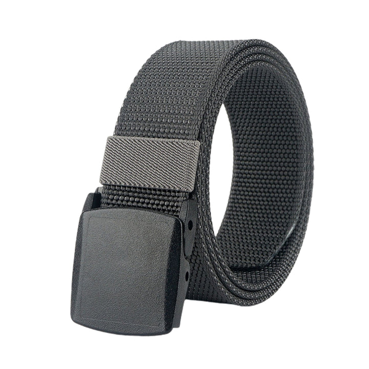 Belt Adjustable Exquisite Buckle Men Lightweight All Match Waist Belt for Daily Wear Image 9