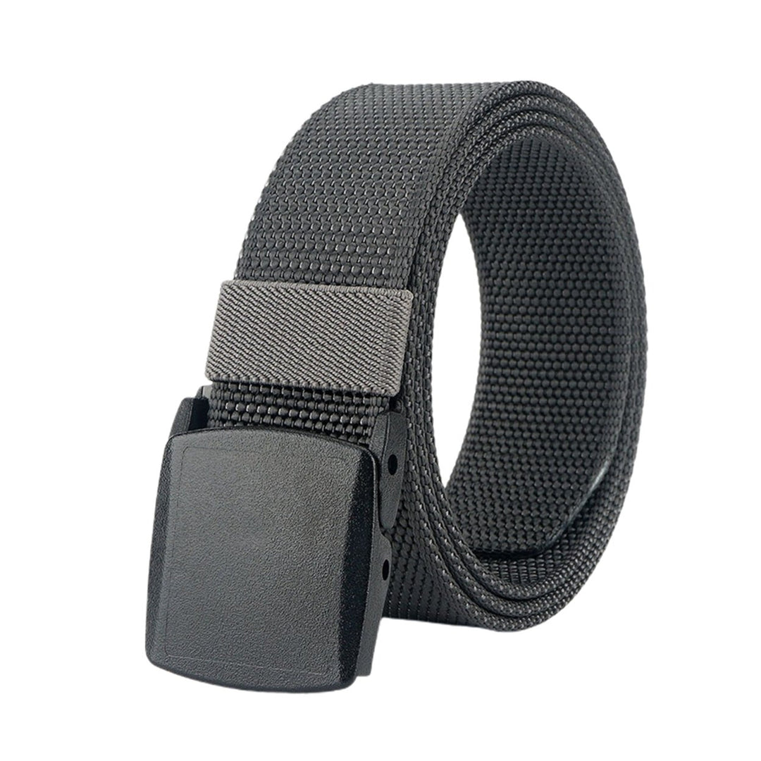 Belt Adjustable Exquisite Buckle Men Lightweight All Match Waist Belt for Daily Wear Image 1