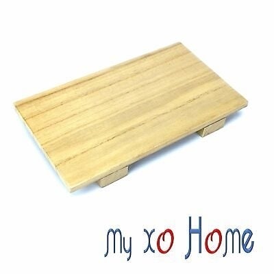 MyXOHome 8.25" x 4.75" Silky Light Golden Wood Serving Tray Image 2