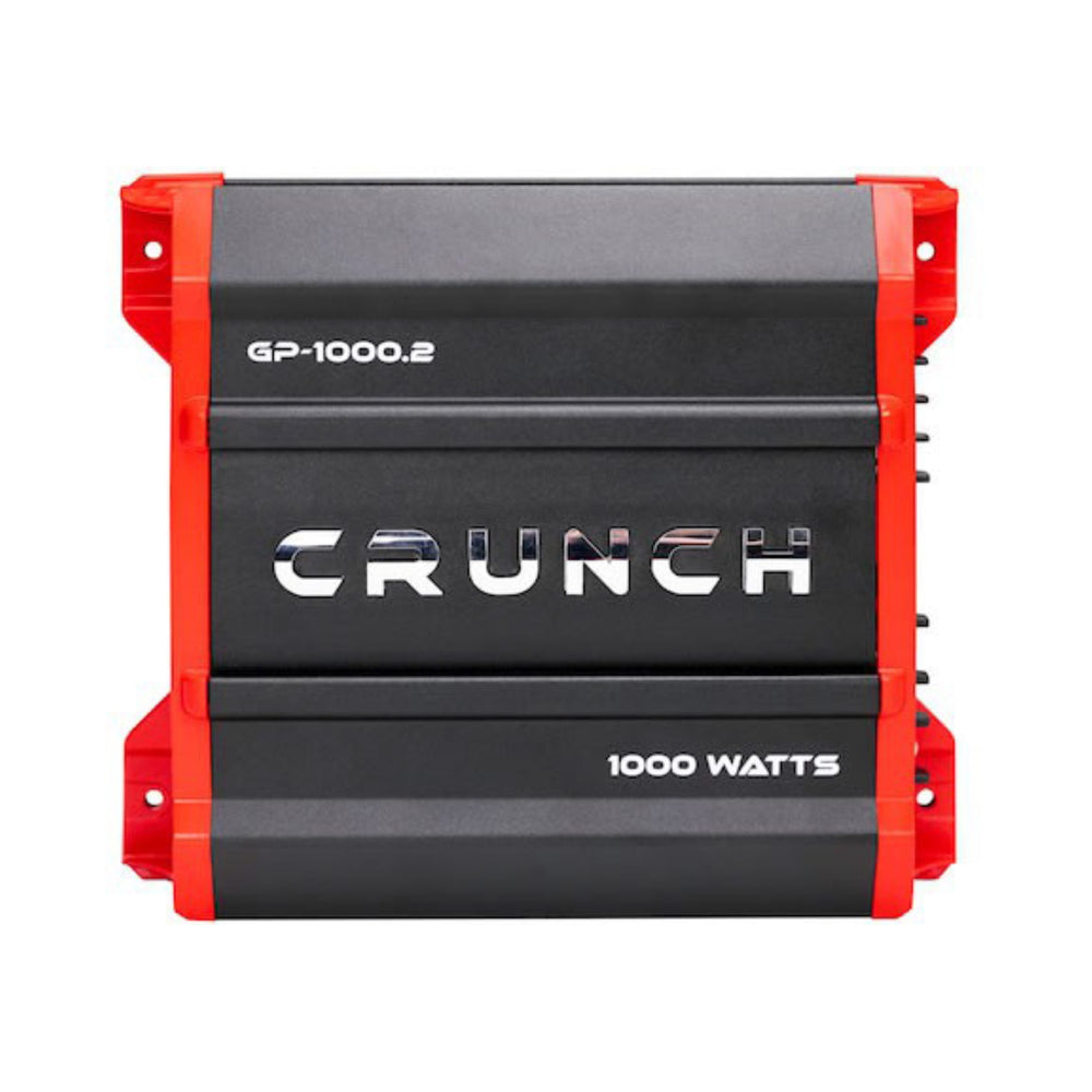 Crunch GP-1000.2 Ground Pounder 1000 Watt 2-Channel Amplifier Car Stereo Amp Image 2