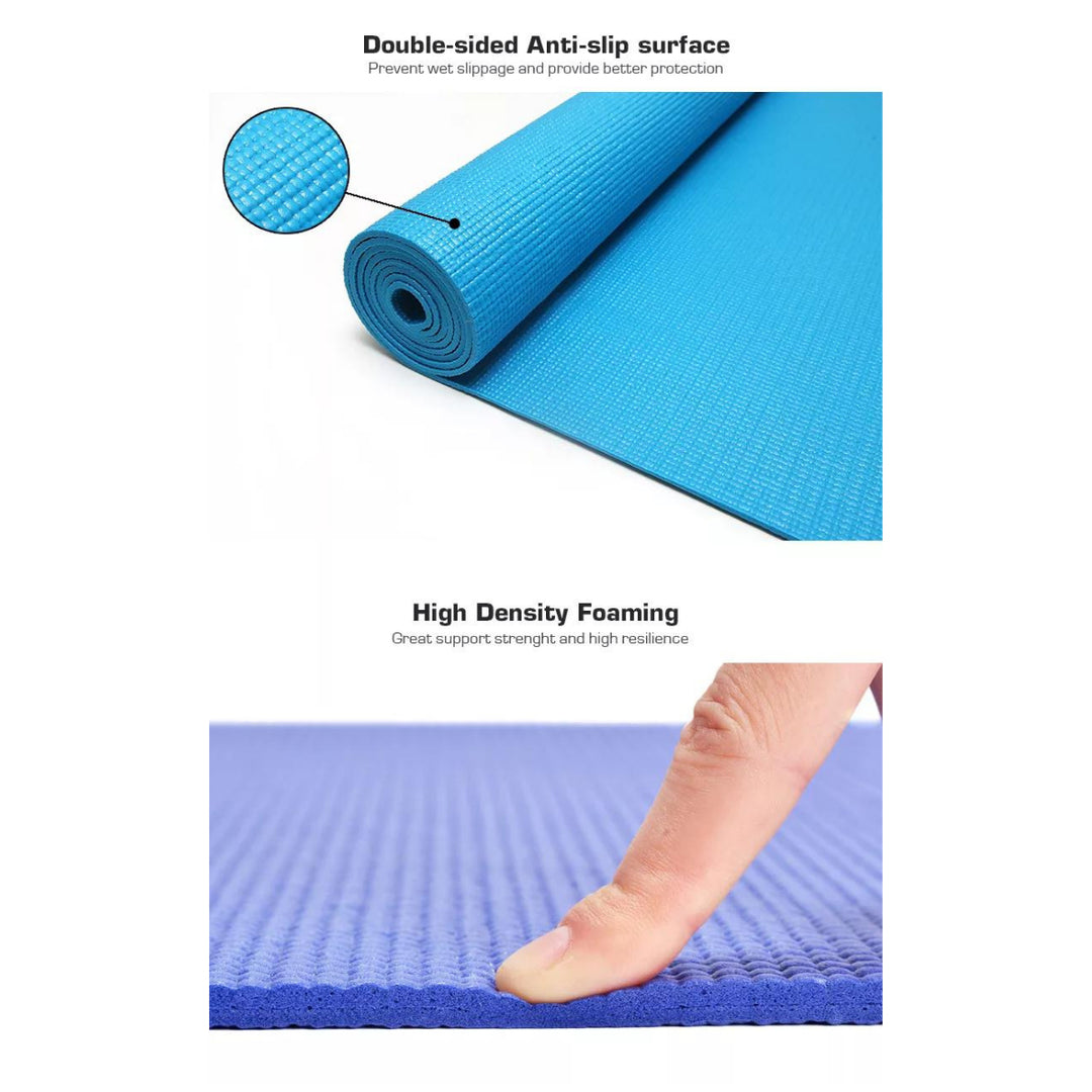 Performance Yoga Mat with Carrying Straps Image 12