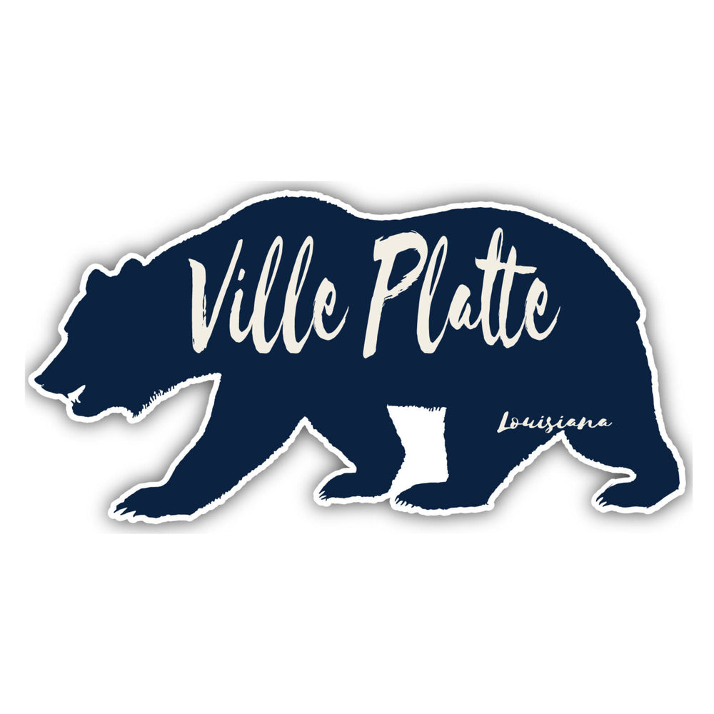 Ville Platte Louisiana Souvenir Decorative Stickers (Choose theme and size) Image 2