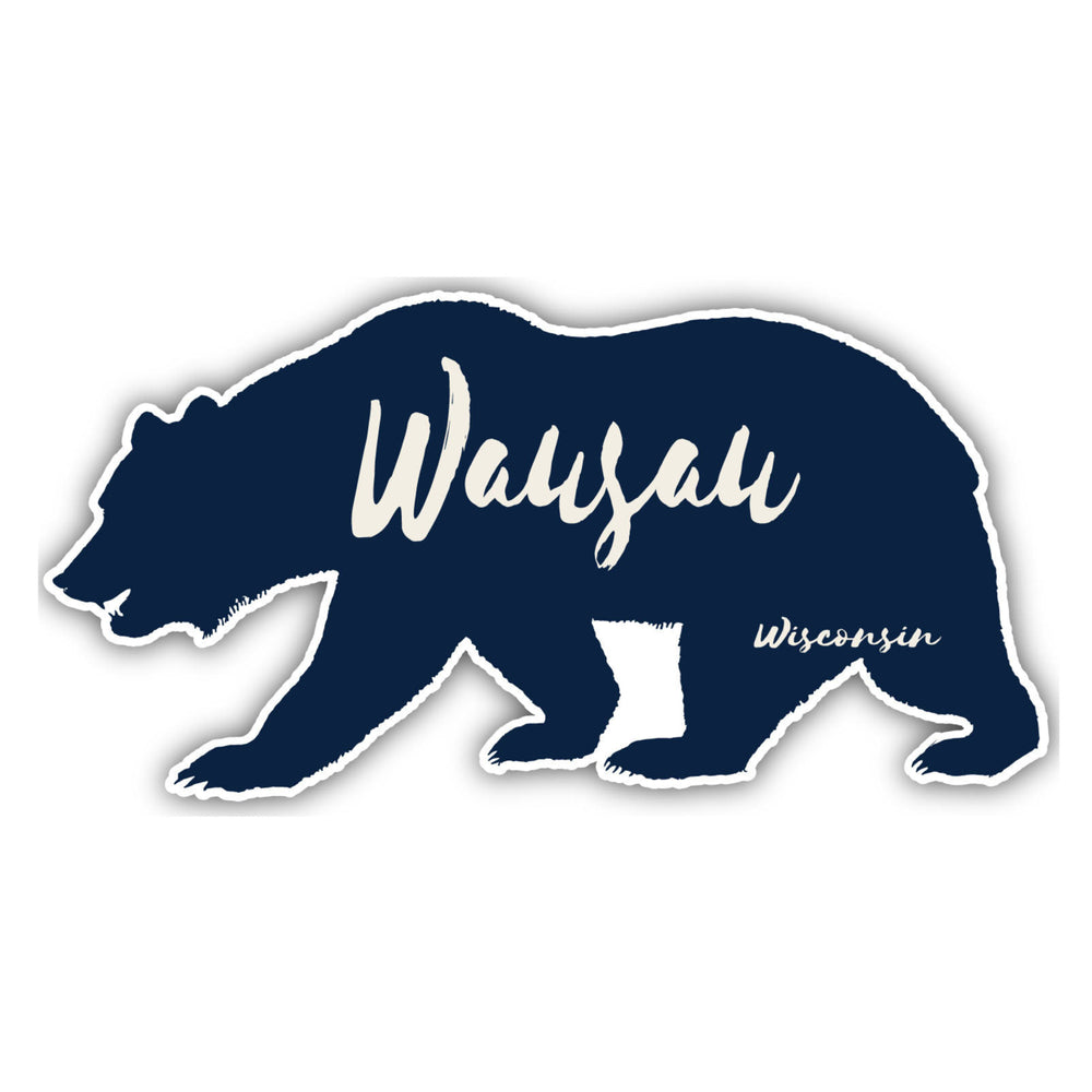 Wausau Wisconsin Souvenir Decorative Stickers (Choose theme and size) Image 2