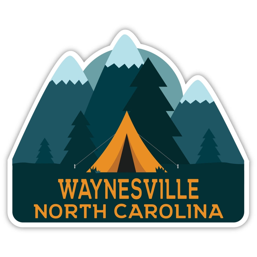 Waynesville North Carolina Souvenir Decorative Stickers (Choose theme and size) Image 1