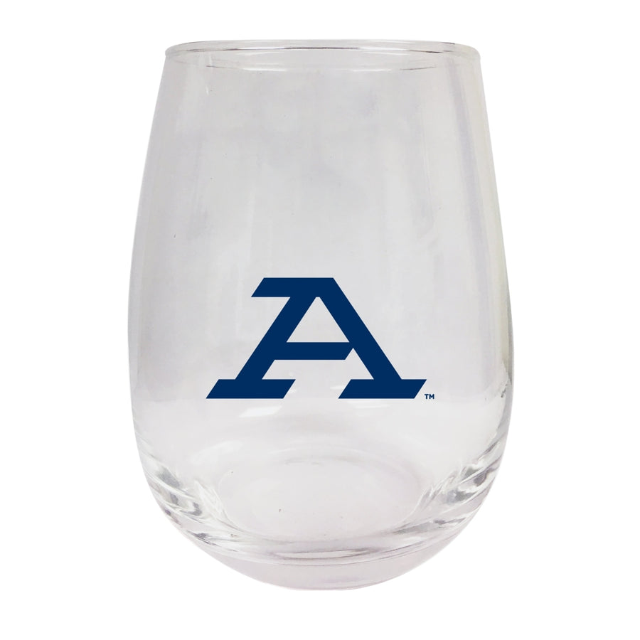 Akron Zips Stemless Wine Glass - 9 oz.  Officially Licensed NCAA Merchandise Image 1