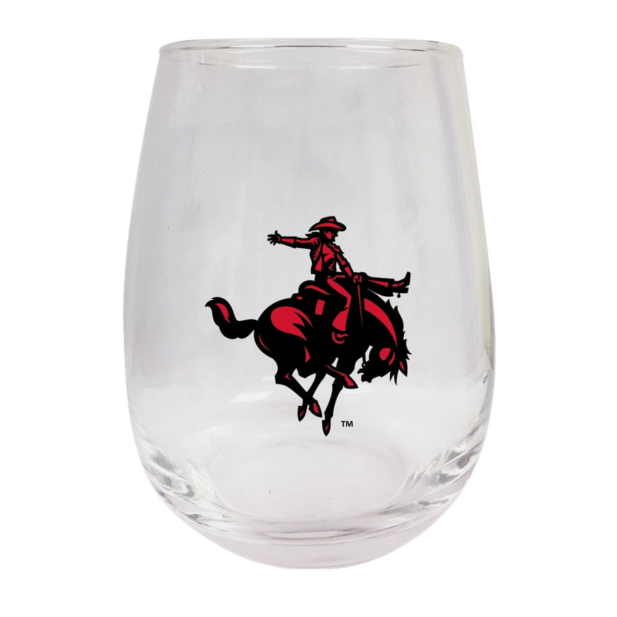 Northwestern Oklahoma State University Stemless Wine Glass - 9 oz.  Officially Licensed NCAA Merchandise Image 1