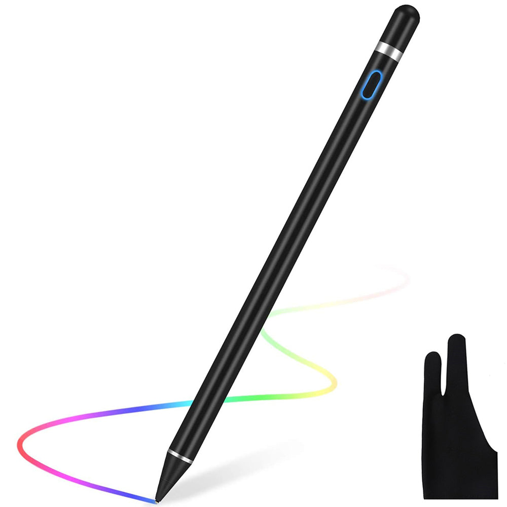 navor Stylus Pen for Touch Screens,Digital Active Pencil 1.5mm Fine Tip Stylist with glove Image 3