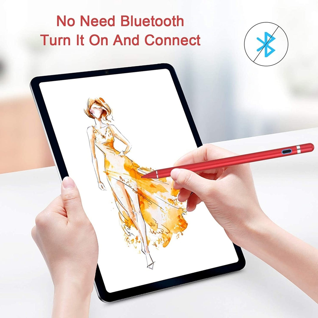 navor Stylus Pen for Touch Screens,Digital Active Pencil 1.5mm Fine Tip Stylist with glove Image 8