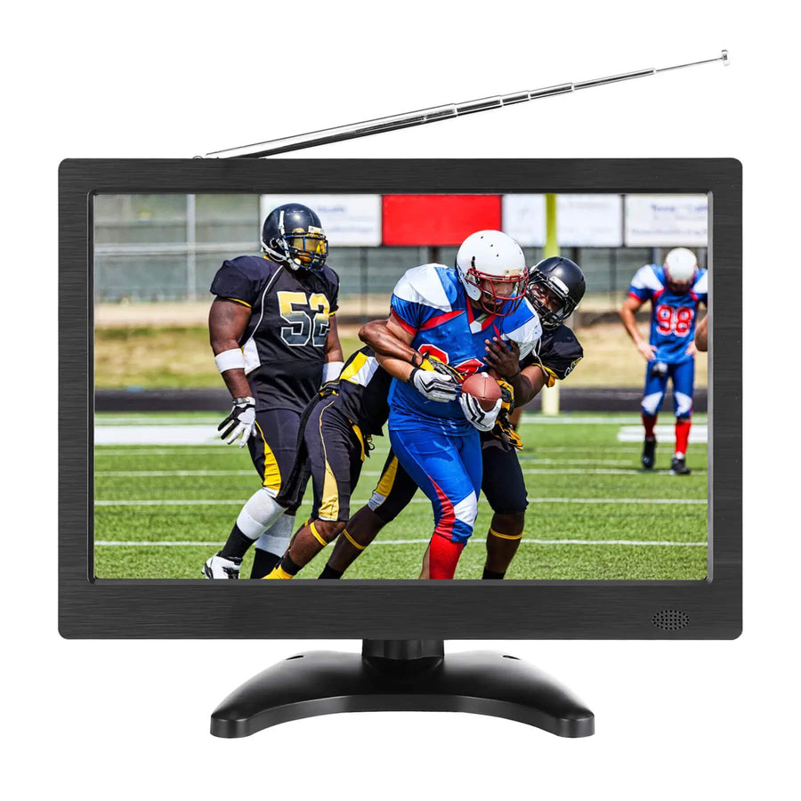 13.3" Portable Digital LED TV with USBSD and HDMI Inputs - 12-Volt ACDC Compatible Image 1