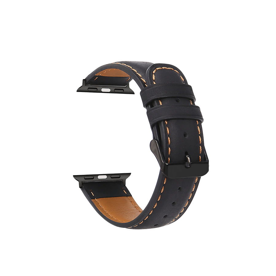 navor Leather Band with Premium Leather Replacement Strap with Stainless-Steel Clasp Image 1
