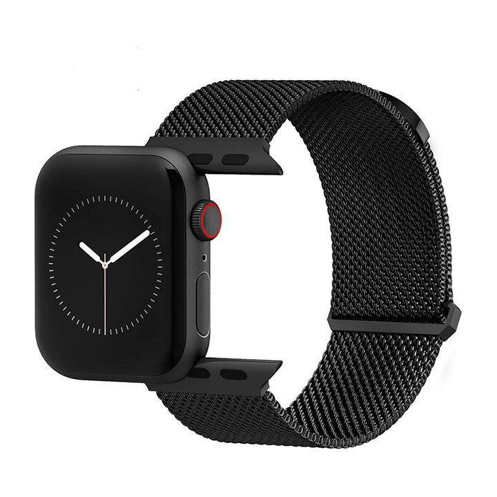 navor Compatible with Apple WatchAdjustable Magnetic BandStainless Steel Mesh Replacement Strap Wristband for Men and Image 9