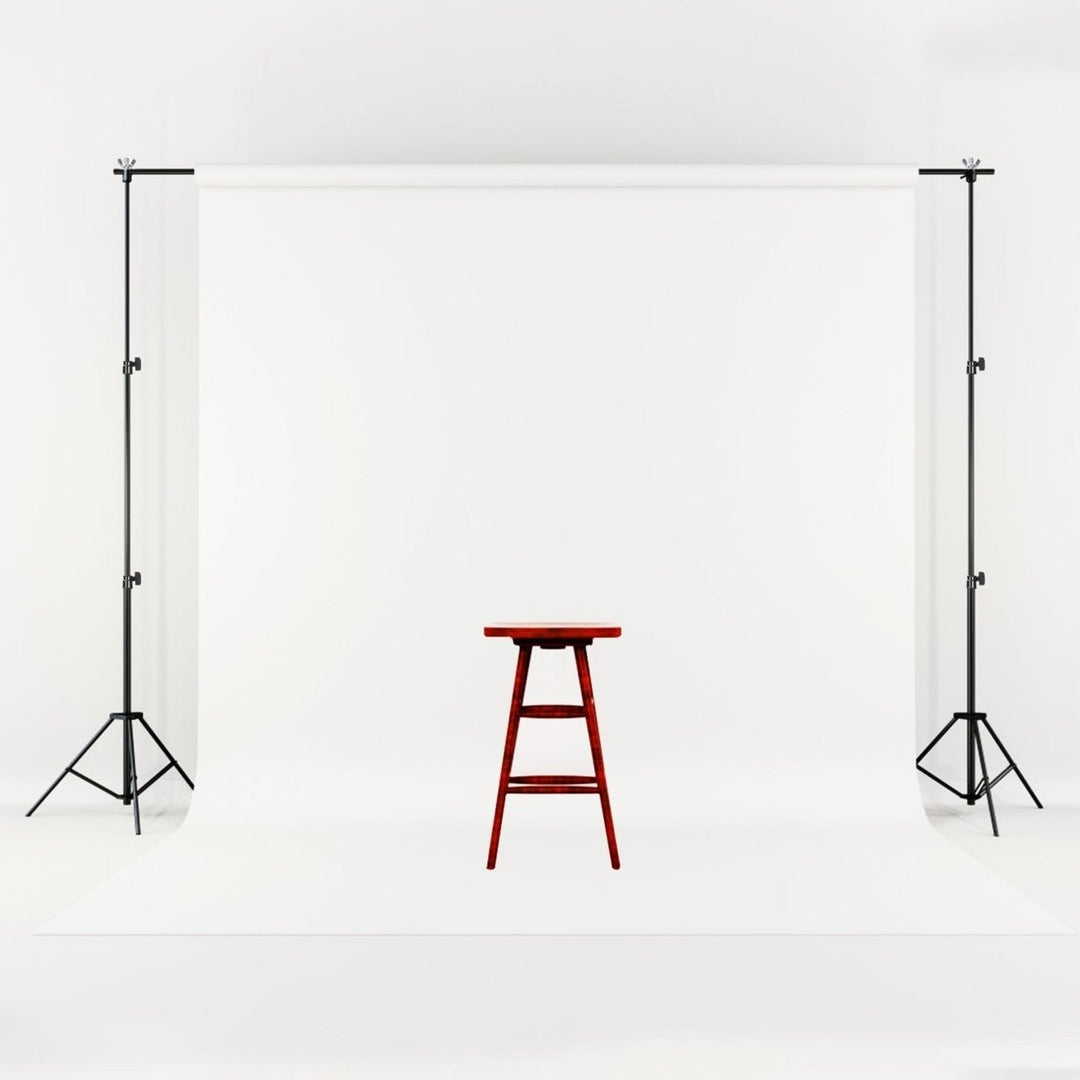 6.5 x 10ft Photo Video Studio Backdrop Background Stand Adjustable Heavy Duty Photography Backdrop Support Stand Set Image 9