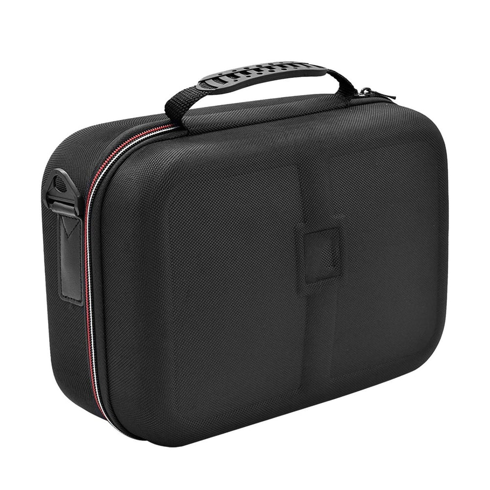 Portable Deluxe Carrying Case for Nintendo Switch Protected Travel Case with Rubberized Handle Shoulder Strap Image 2