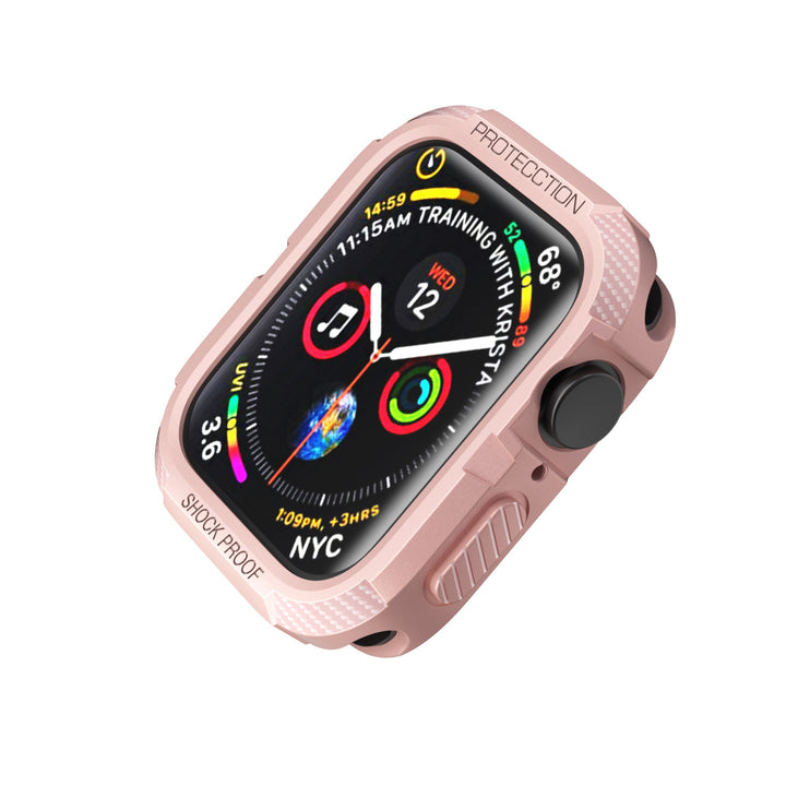 navor Case Compatible with Apple iWatch 45and44mm Series 7,6,SE,5,4Military Grade TPU Soft Shock Proof Watch Bumper Image 9