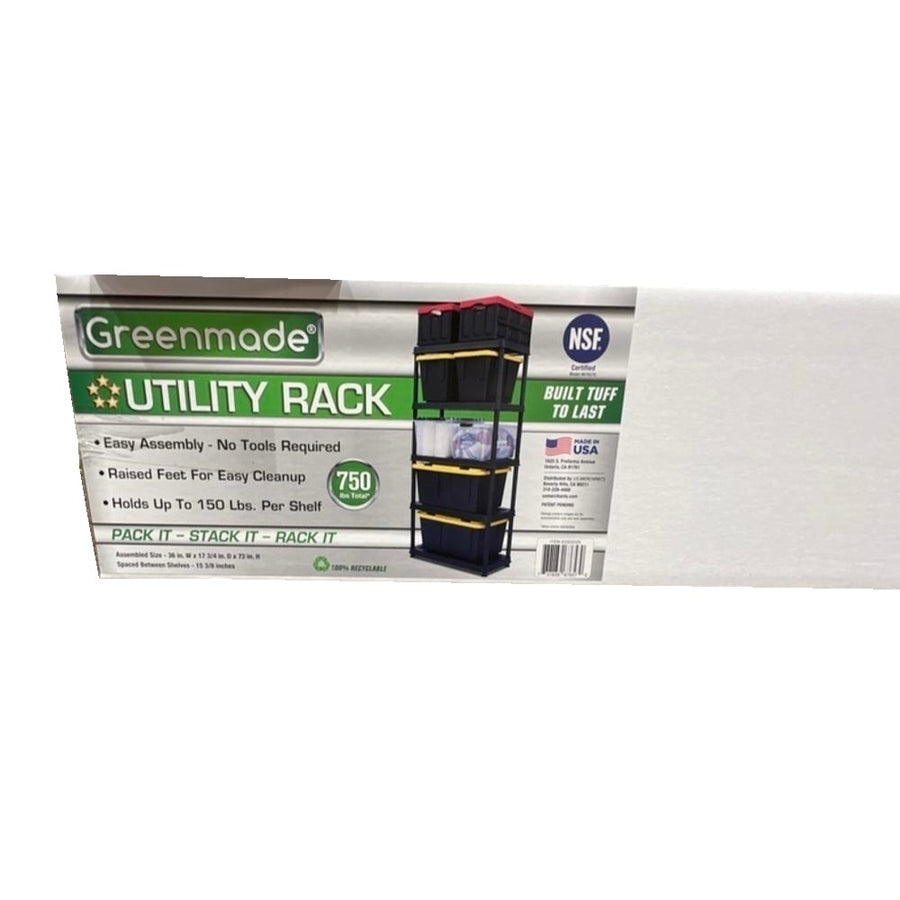 Greenmade Resin Shelving Utility Rack Image 1