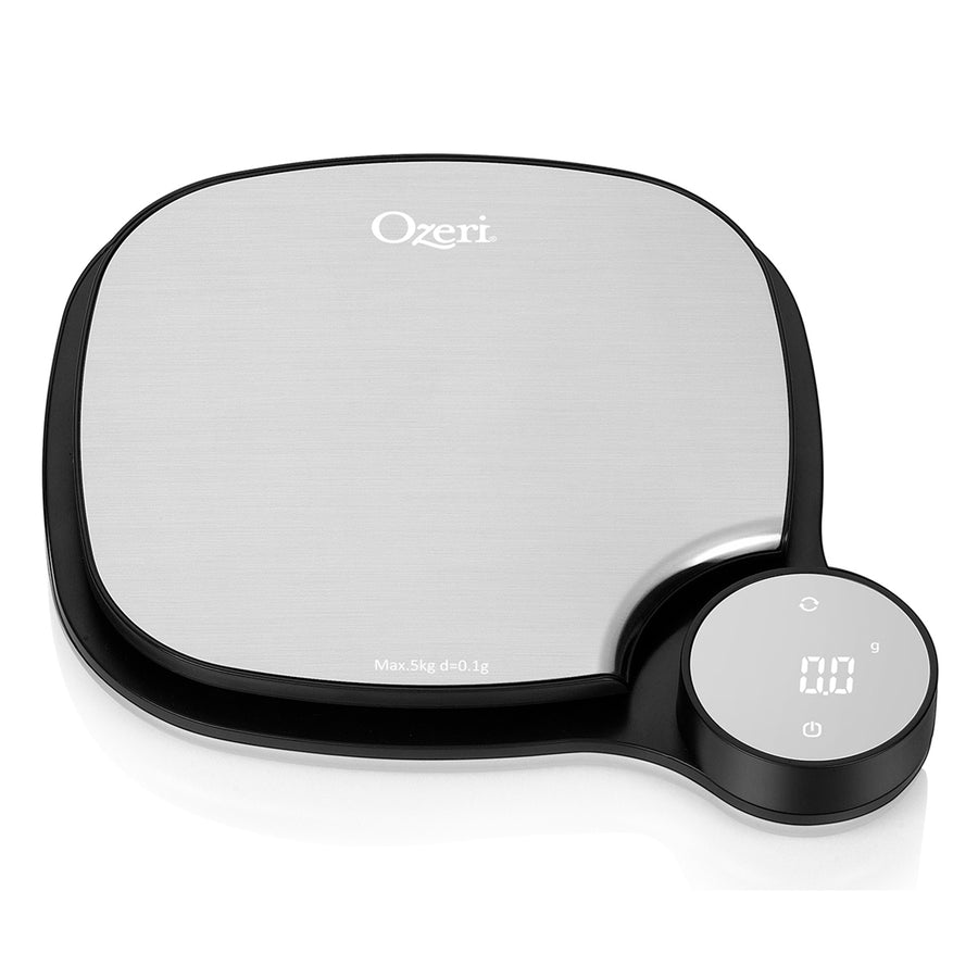 Ozeri ZK26 Kitchen Scale in Stainless Steelwith 0.1 g (0.01 oz) Weighing Technology Image 1