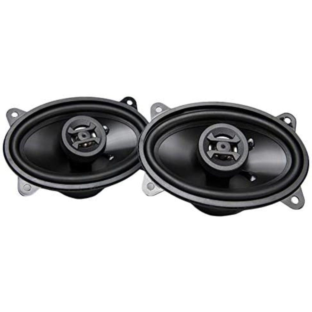 (Set of 3) Pair Hifonics Zeus ZS46CX 4x6 Inch 2 Way 200W Car Audio Coaxial Speaker System Image 2