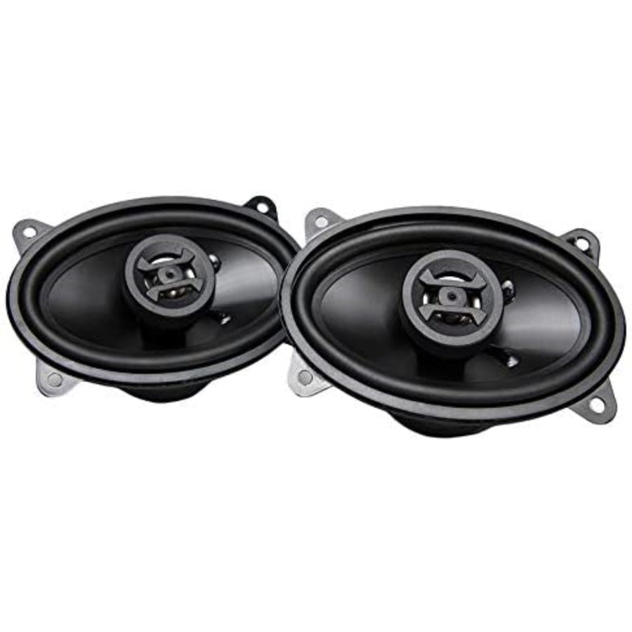 Pair Hifonics Zeus ZS46CX 4x6 Inch 2 Way 200W Car Audio Coaxial Speaker System Image 1