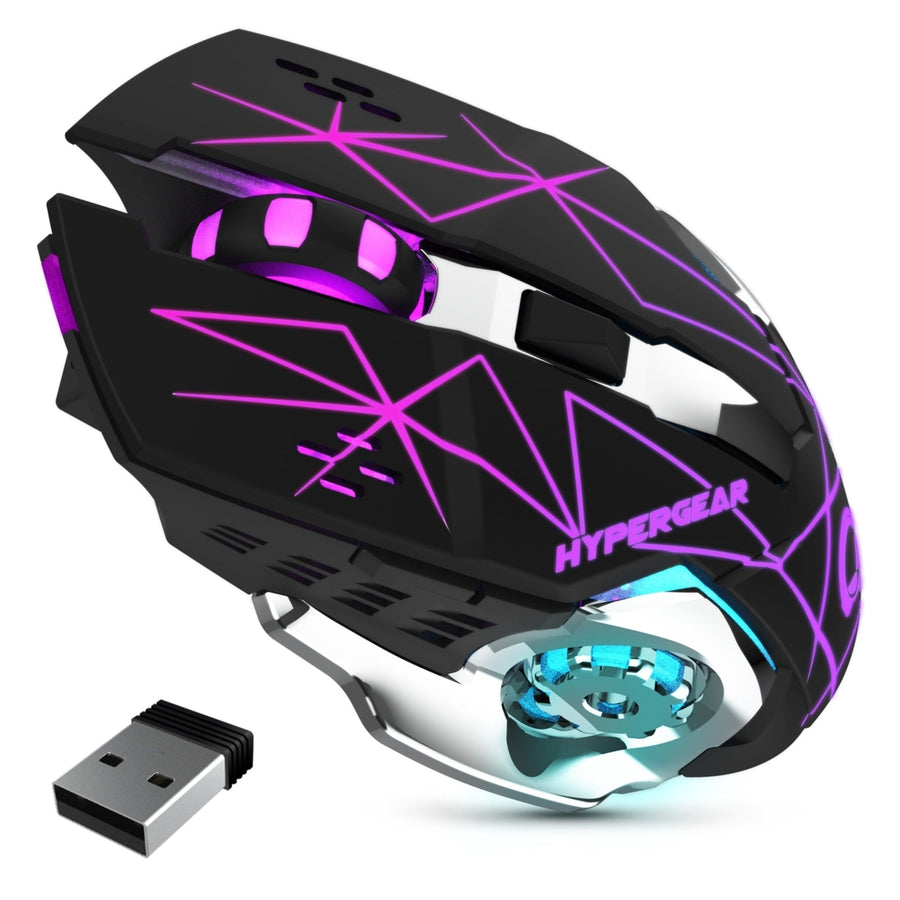 HyperGear Chromium Wireless Gaming Mouse for Extended Play Sessions (15571-HYP) Image 1