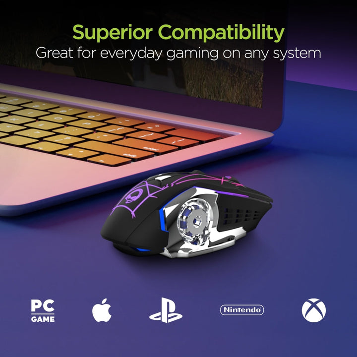 HyperGear Chromium Wireless Gaming Mouse for Extended Play Sessions (15571-HYP) Image 3