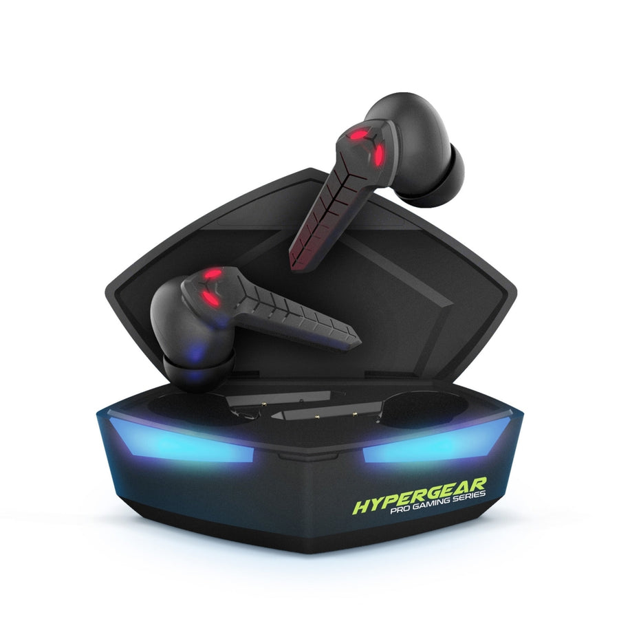 HyperGear CobraStrike True Wireless Gaming Earbuds with No Lag Audio (15524-HYP) Image 1
