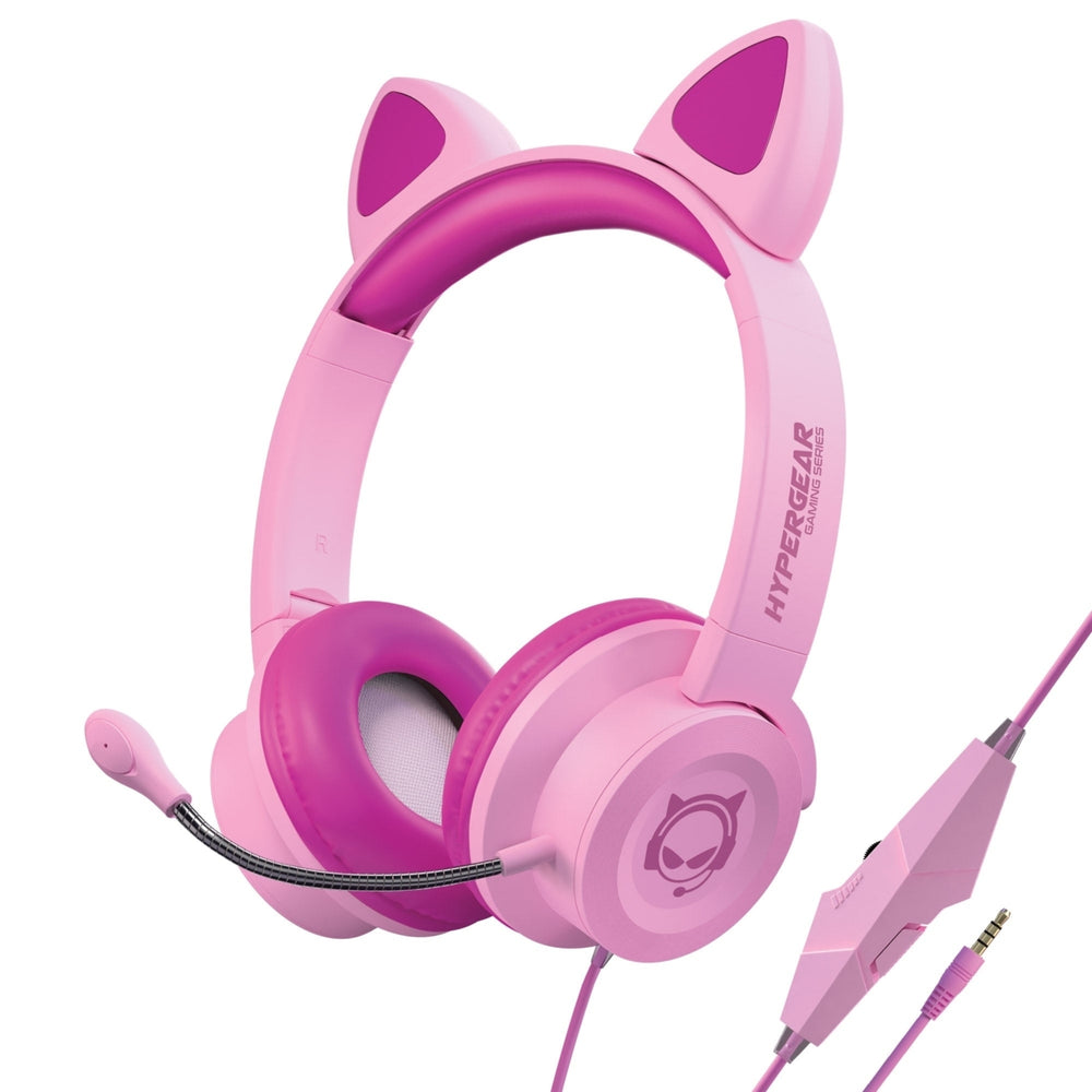 HyperGear Kombat Kitty Gaming Headset with Detachable Mic Image 2