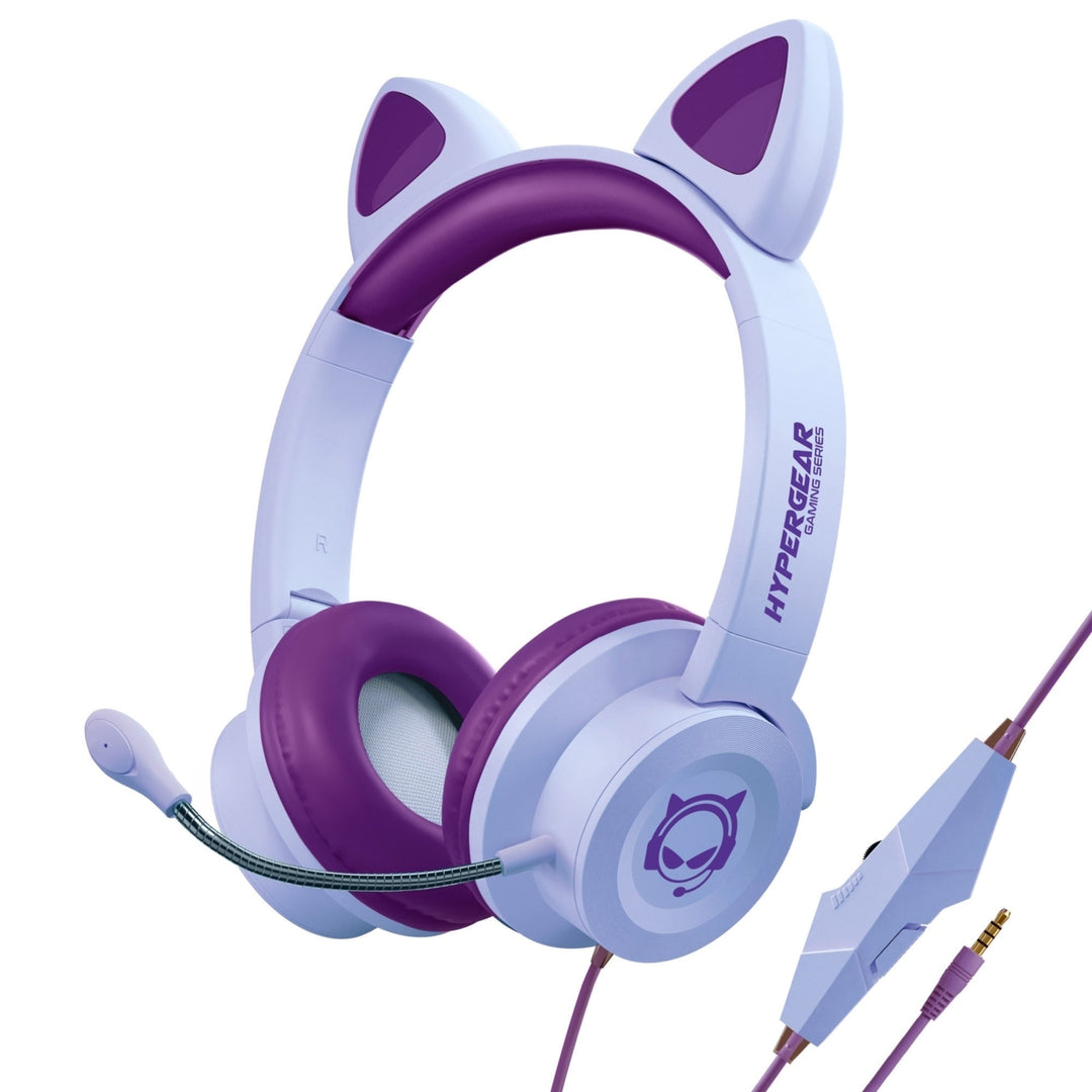 HyperGear Kombat Kitty Gaming Headset with Detachable Mic Image 4
