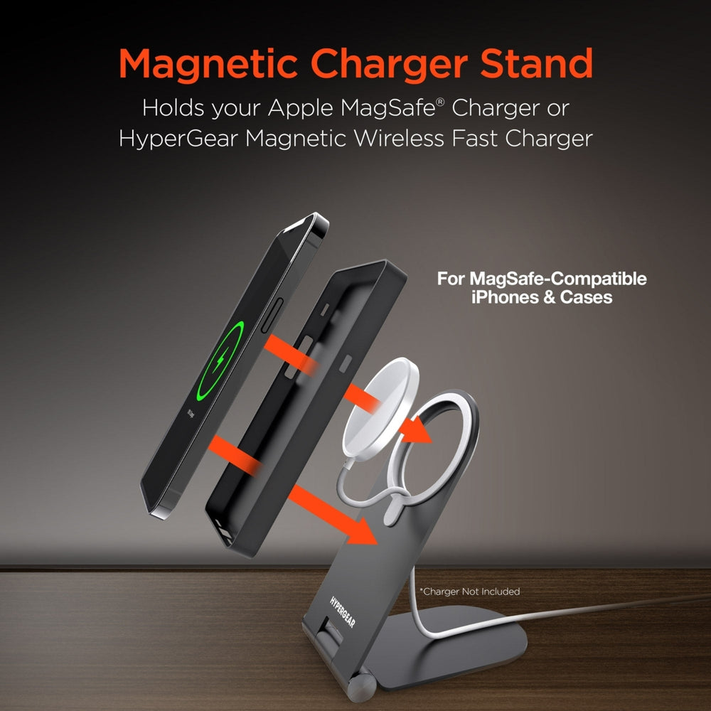 Hypergear MagView Stand for MagSafe Charger with Adjustable Angles (15518-HYP) Image 2