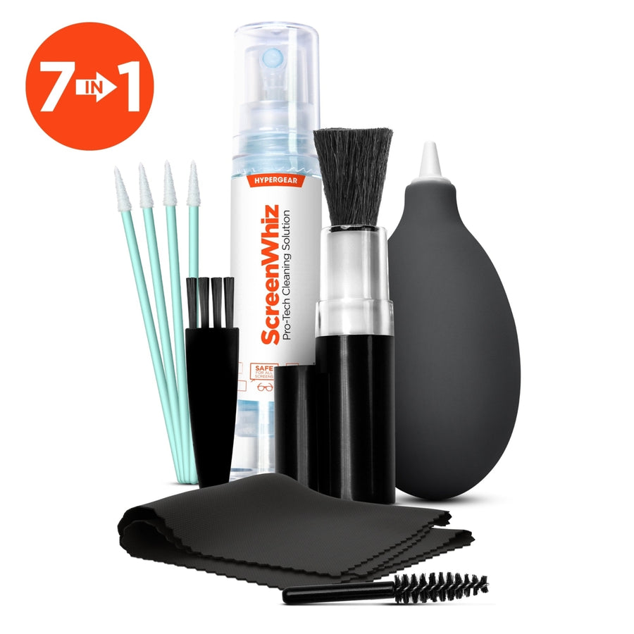 HyperGear ScreenWhiz 7-in-1 Complete Tech Cleaning Kit (15559-HYP) Image 1