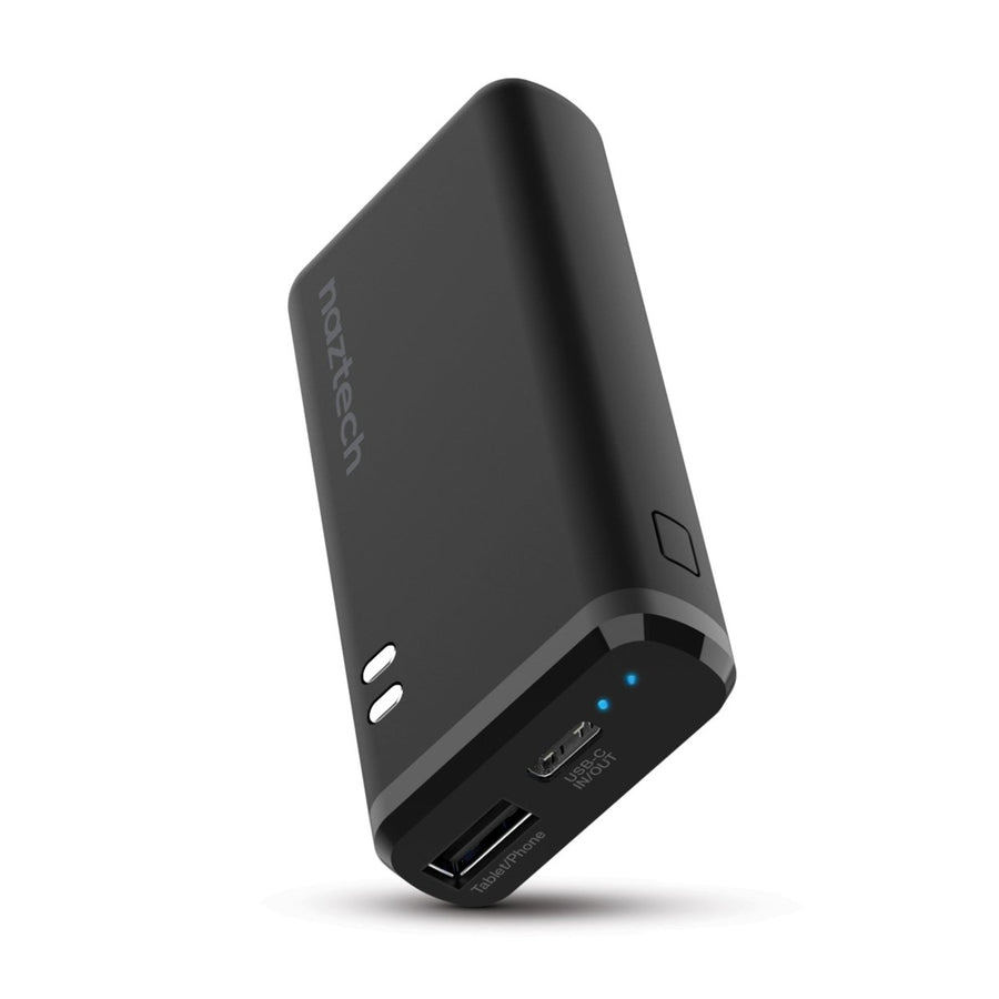 Naztech 4000mAh USB-C + USB Power Bank with 13 Hours Battery Life (15520-HYP) Image 1