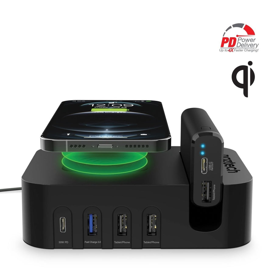 Naztech Ultimate Charging Station Pro to Charge 7 Devices Simultaneously (15511-HYP) Image 1