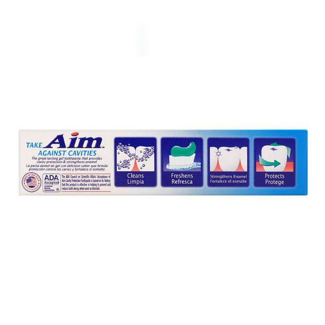 Aim Multi-Benefit Cavity Protection Ultra Mint Gel (204g) Image 2