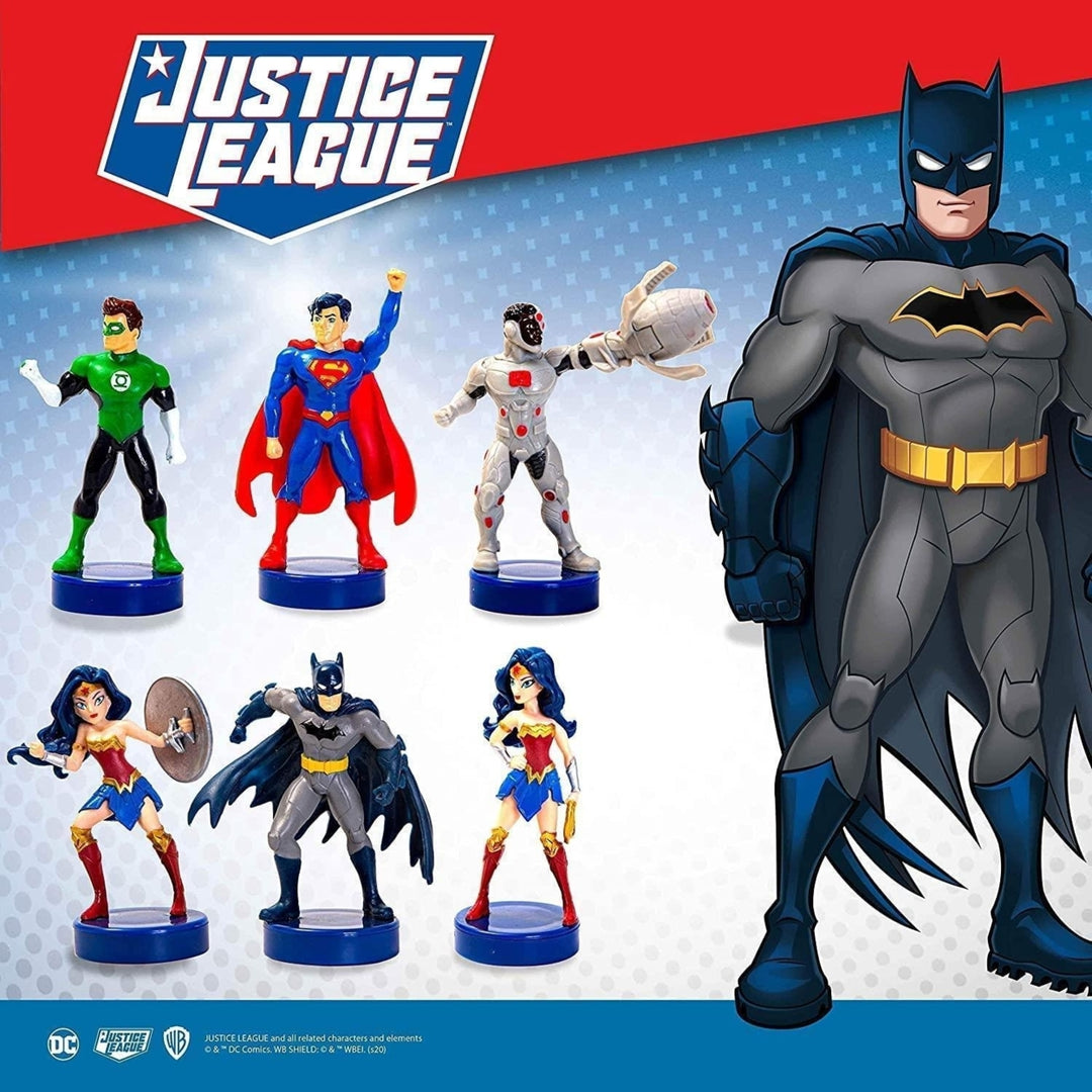 Justice League Pencil Toppers 12pk Superman Batman Wonder Woman Flash DC PMI International Image 4