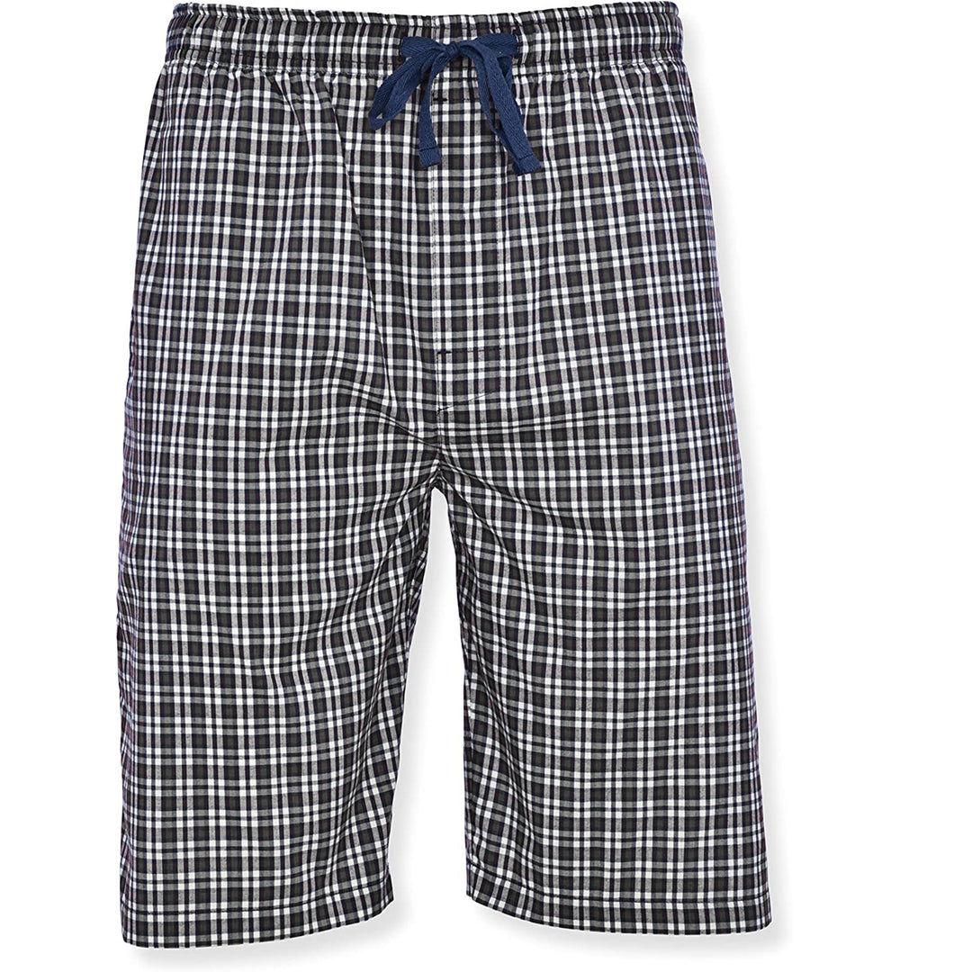 3-Pack: Mens Soft Plaid Flannel Sleep Lounge Pajama Shorts Image 10