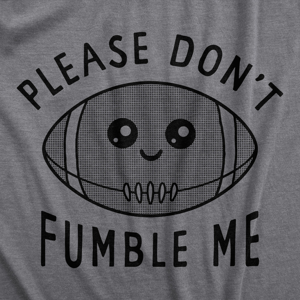 Please Dont Fumble Me Baby Bodysuit Funny Cute Football Joke Jumper For Infants Image 2