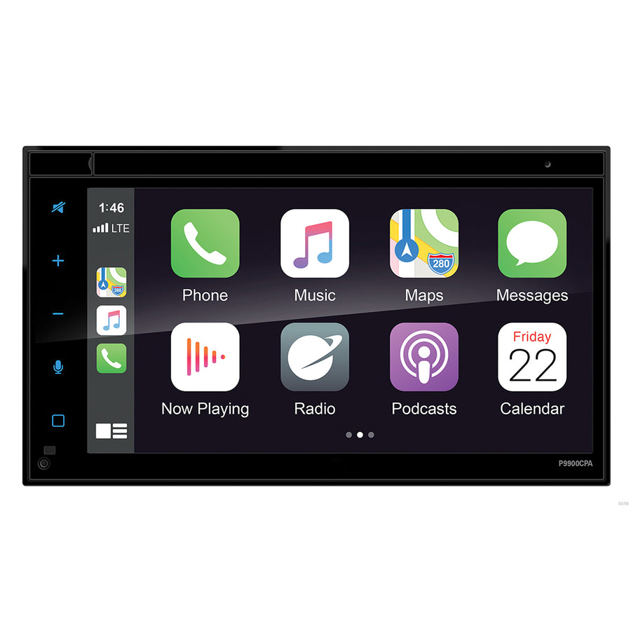 Planet Audio P9900CPA 6.75" Double DIN MECHLESS Fixed Face Touchscreen Receiver Image 1