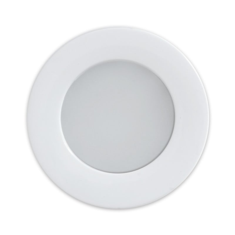 12V LED Recessed Ceiling Light For Rv Cabinet White Shell Cool White X6 Image 2
